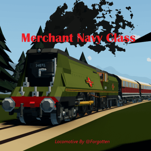 Merchant Navy Class     No.34091    Steam Locomotive — Stormworks: Build and Rescue Workshop preview