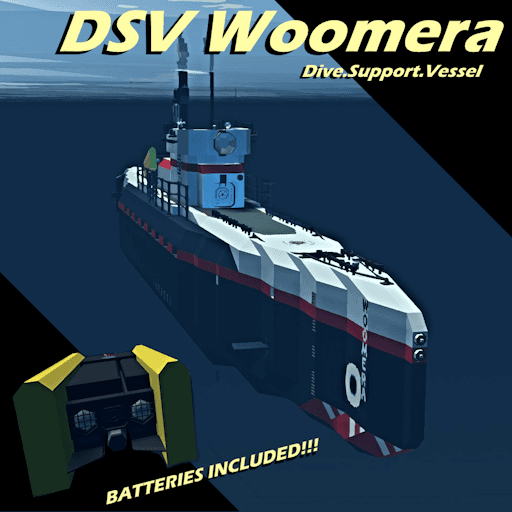 DSV 'Woomera' Demilitarised — Stormworks: Build and Rescue Steam Workshop preview image