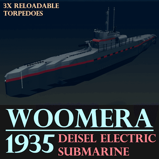 HMS Woomera 1939 — Stormworks: Build and Rescue Steam Workshop preview image