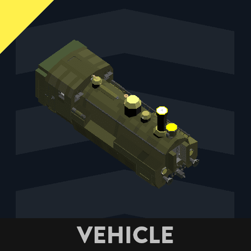 MAVAG Type 377 Armoured Train (Engine) — Stormworks: Build and Rescue Workshop preview