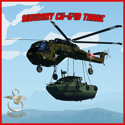 SIKORSKY CH-54B TARHE — Stormworks: Build and Rescue Steam Workshop preview image