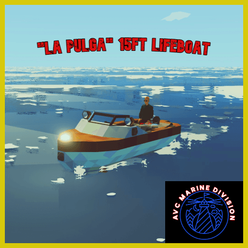 "La Pulga" 15 Foot Wooden Lifeboat — Stormworks: Build and Rescue Workshop preview