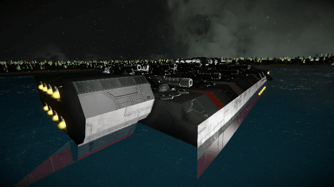 (RBG) Kingdom Class Cruiser — Space Engineers Workshop preview