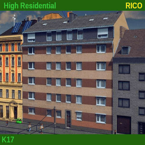K17 High Residential RICO — Cities: Skylines Steam Workshop preview image