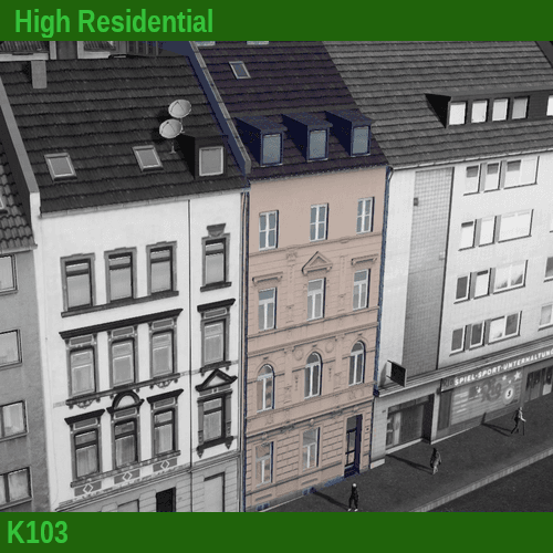 K103 High Residential — Cities: Skylines Steam Workshop preview image
