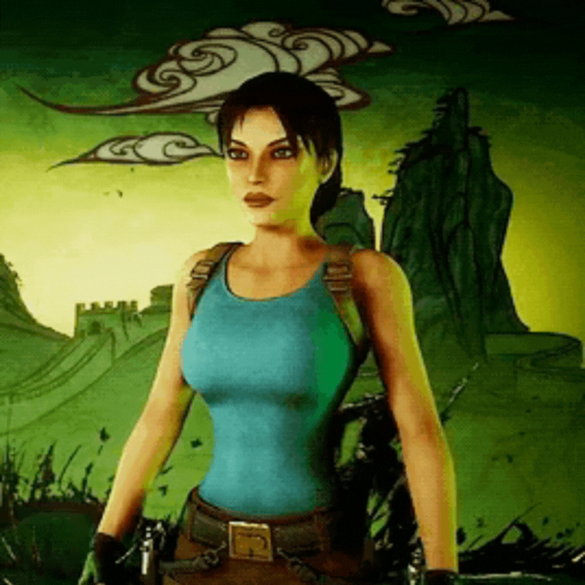 COMM: Lara Croft (Rochelle) — Left 4 Dead 2 Steam Workshop preview image