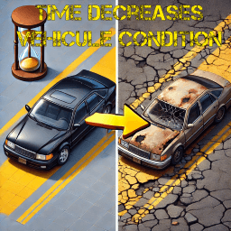 Time Decreases Vehicle Condition [B42] — Project Zomboid Steam Workshop preview image