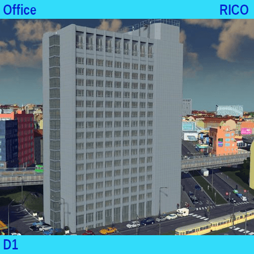 D1 Office RICO — Cities: Skylines Steam Workshop preview image