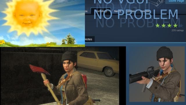 Rock Show Zoey (No Vgui) — Left 4 Dead 2 Steam Workshop preview image