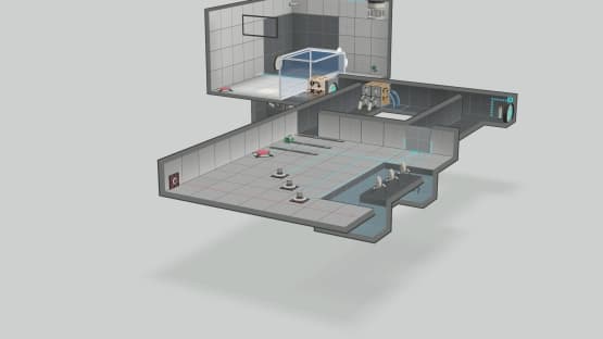 Test with turrets — Portal 2 Workshop preview