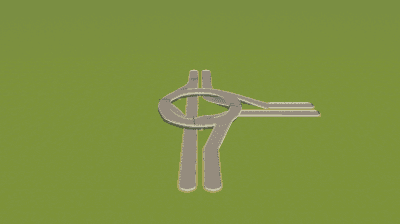 高速路口T型改 — Cities: Skylines Steam Workshop preview image