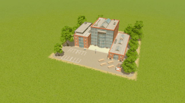 Urban High School — Cities: Skylines Workshop preview