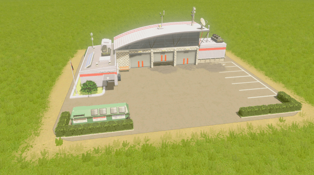 Urban Fire Station — Cities: Skylines Workshop preview