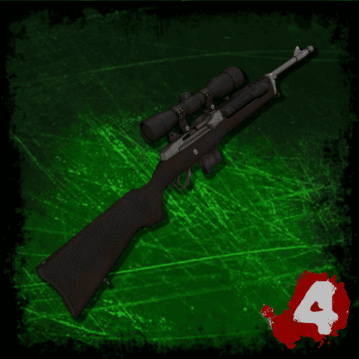 Dark Wood Mini-14 (Hunting Rifle) — Left 4 Dead 2 Steam Workshop preview image