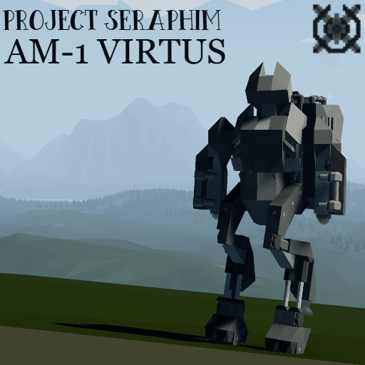 PROJECT SERAPHIM [ AM-1 VIRTUS ] (Light combat Mech) — Stormworks: Build and Rescue Workshop preview
