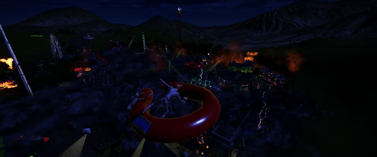 Zombie Apocalypse 2025 — Planet Coaster Workshop preview