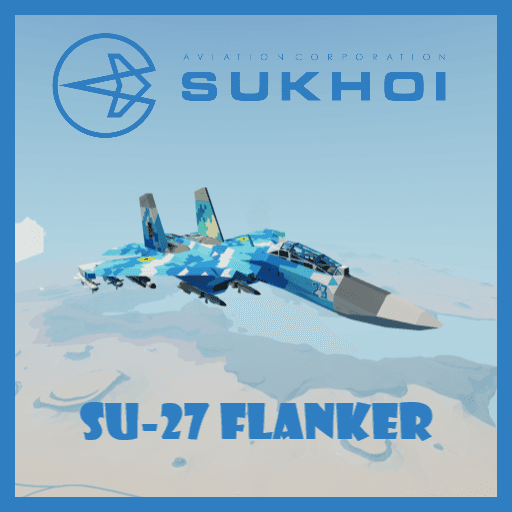 Su-27 Flanker (Fighter Jet) — Stormworks: Build and Rescue Workshop preview