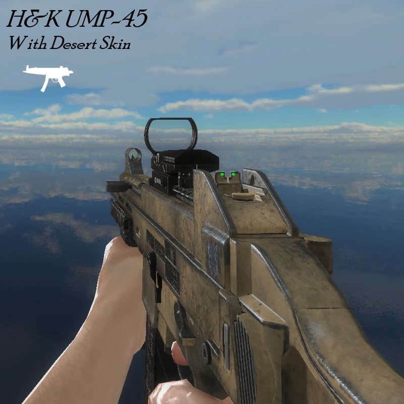 H&K UMP-45 Desert (MP5) — Left 4 Dead 2 Steam Workshop preview image