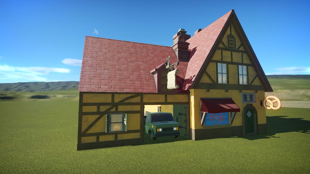 Kiki's Bakery — Planet Coaster Workshop preview