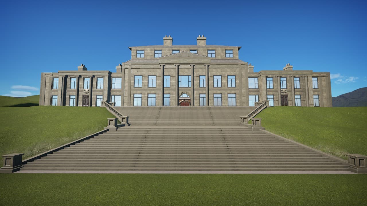 DC - Wayne Manor — Planet Coaster Steam Workshop preview image
