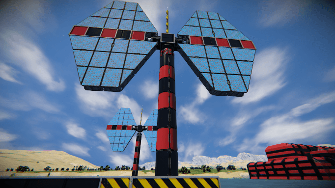 isy solare tower — Space Engineers Workshop preview