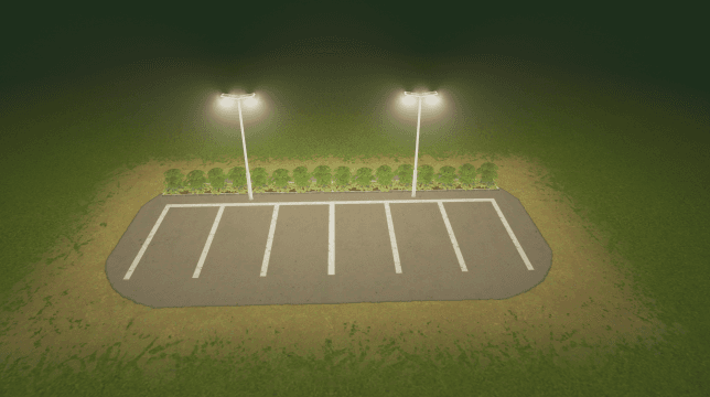 2X1 parking  lot — Cities: Skylines Workshop preview