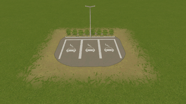 1X1 parking  lot — Cities: Skylines Steam Workshop preview image