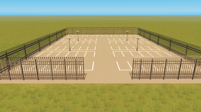 5X7Parking park lot — Cities: Skylines Workshop preview