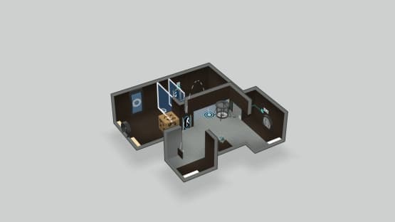 Portal 1 - Cube & Button Test Revamp — Portal 2 Workshop preview