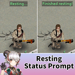 Resting status prompt — Project Zomboid Steam Workshop preview image
