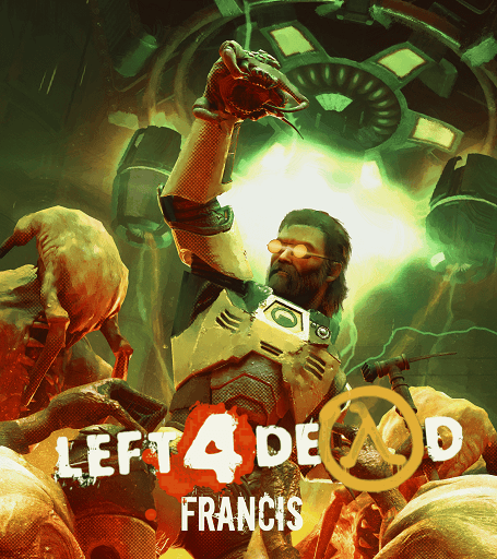 "Francis the Space Biker - Black Mesa: H.E.V. MK-3" — Left 4 Dead 2 Workshop preview