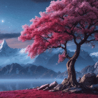 Moonlight Cherry Blossom - 4K — Wallpaper Engine Steam Workshop preview image