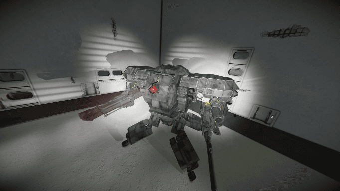 HAVOC class infantry support mech — Space Engineers Workshop preview
