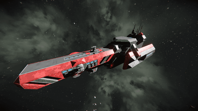 CRN vanguaurd class corvette — Space Engineers Workshop preview