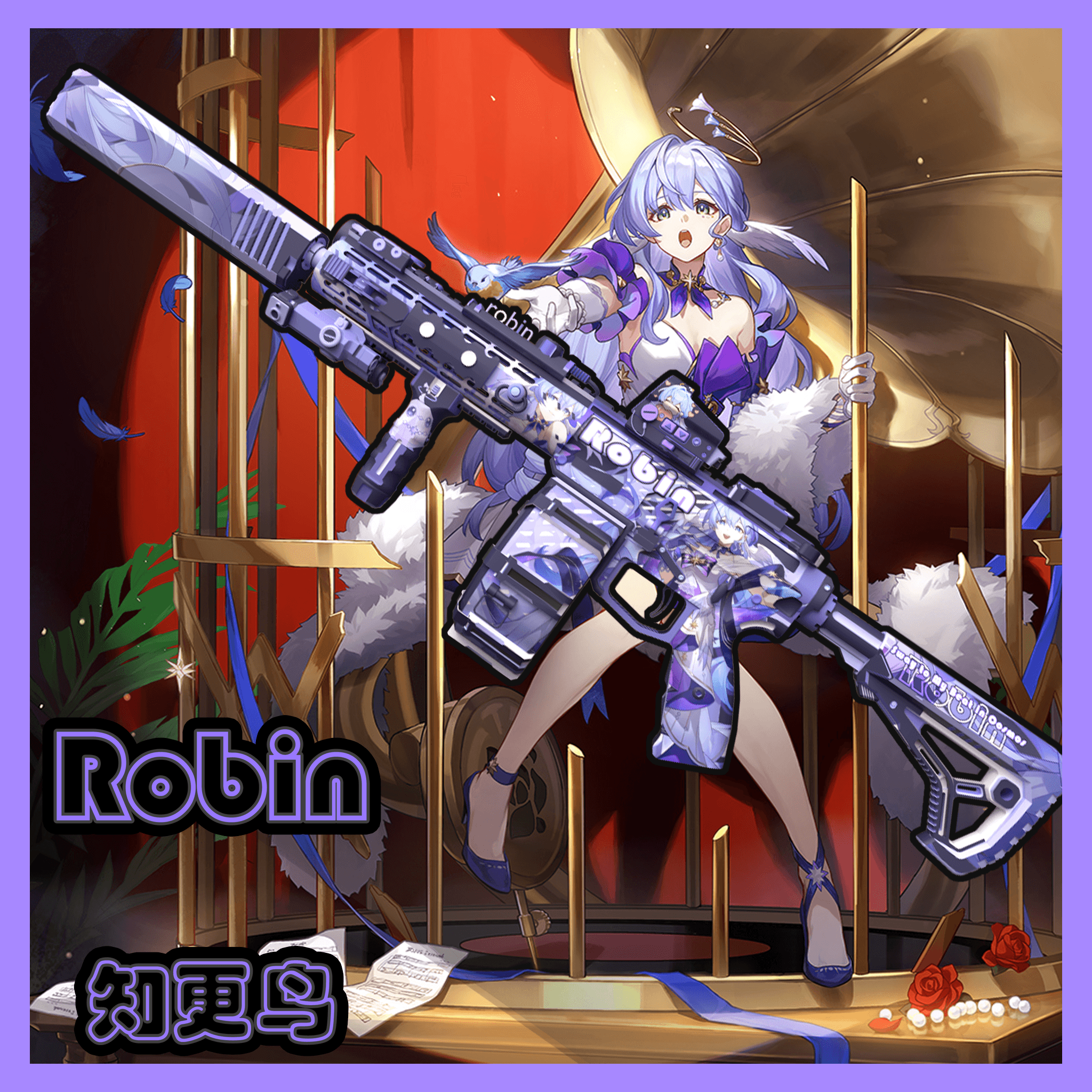 【求生之路2】知更鸟主题 TSR-12 替换二代连喷 — Left 4 Dead 2 Workshop preview