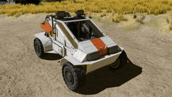 FGR - RV 4W2 Courier — Space Engineers Workshop preview