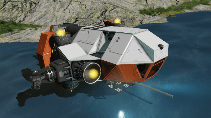 FGR - GS940 Guardian Gunship — Space Engineers Steam Workshop preview image