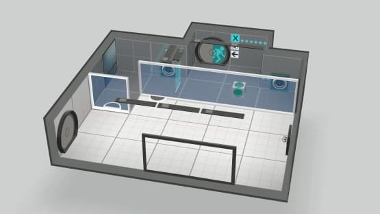 Laserfall Bungalow — Portal 2 Steam Workshop preview image