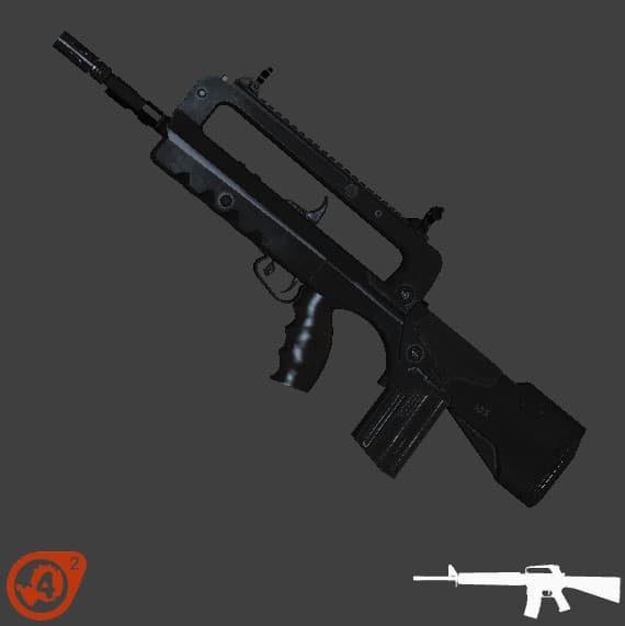 FAMAS F1 (M16) — Left 4 Dead 2 Steam Workshop preview image