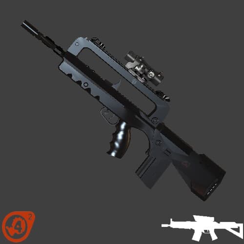 FAMAS F1 (SG552)
 — Left 4 Dead 2 Steam Workshop preview image