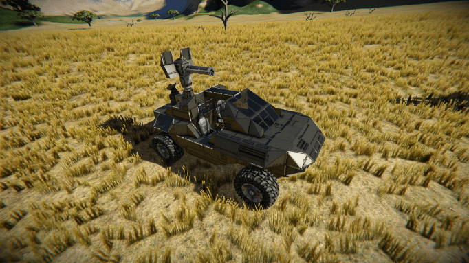 M12 Light Reconnaissance Vehicle "Warthog" (Halo Warthog) — Space Engineers Workshop preview