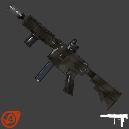 AR 9mm (Silenced SMG/MAC10)
 — Left 4 Dead 2 Steam Workshop preview image