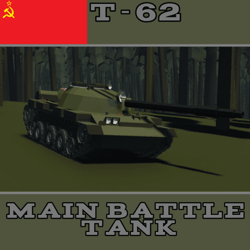 T-62 Main Battle Tank — Stormworks: Build and Rescue Steam Workshop preview image