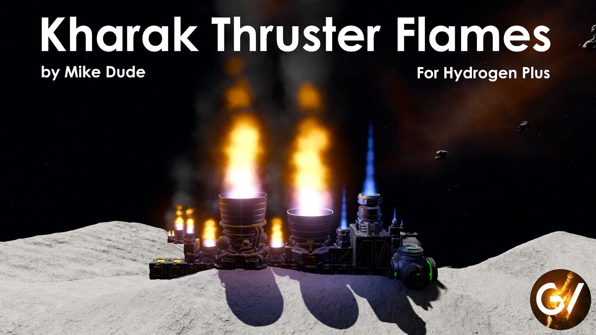 Kharak Thruster Flames — Space Engineers Steam Workshop preview image