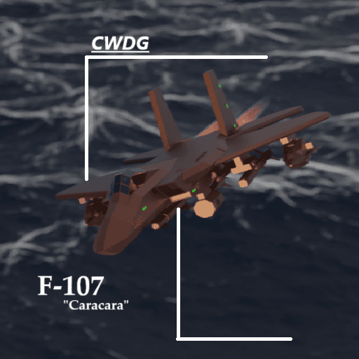 CWDG | F-107 "Caracara" Air Superiority Fighter — Stormworks: Build and Rescue Workshop preview