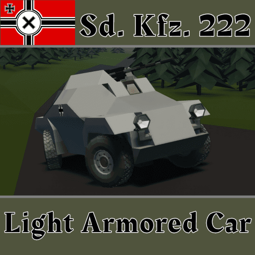 Sd. Kfz. 222 — Stormworks: Build and Rescue Steam Workshop preview image