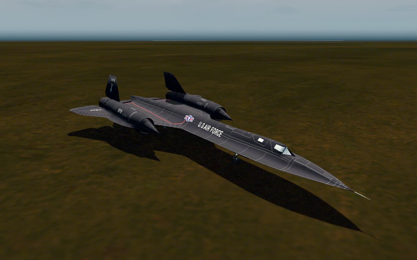 SR-71A Blackbird "Rapid Rabbit" — Cities: Skylines Steam Workshop preview image