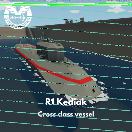 T.R.I.A.D. R1 Kediak Rescue Submarine — Stormworks: Build and Rescue Workshop preview