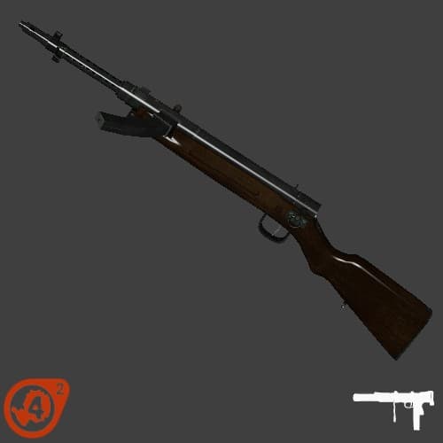 Type 100/44 (Silenced SMG/MAC10) — Left 4 Dead 2 Steam Workshop preview image