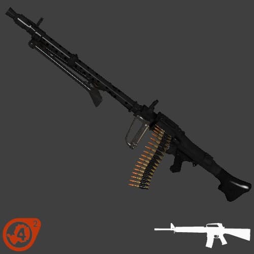 MG-34 (M16) — Left 4 Dead 2 Steam Workshop preview image